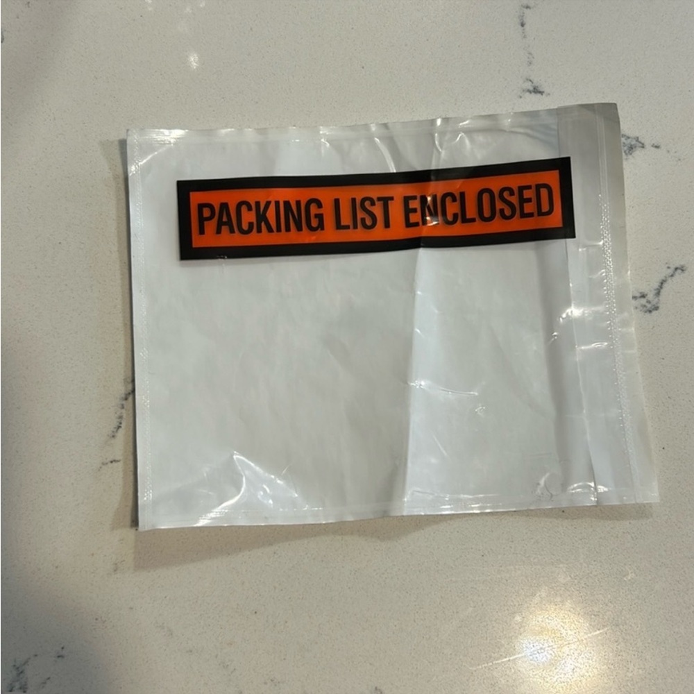 Packing List Envelopes 4.5 x 5.5